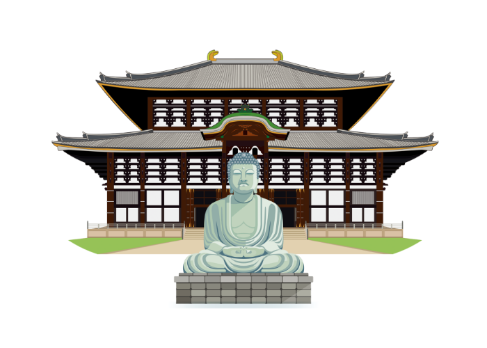 「（お）寺」