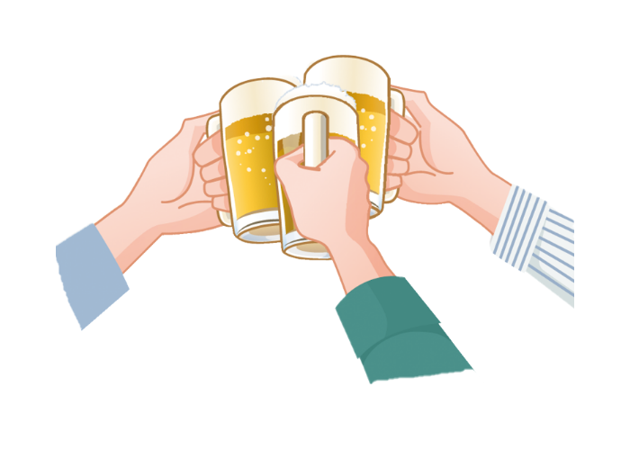 「乾杯」