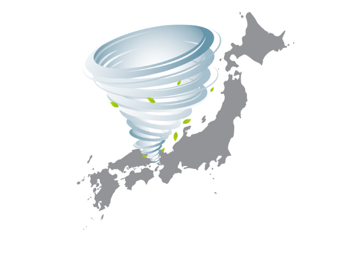 「台風」