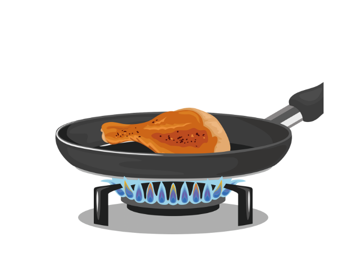 「焼きます」
